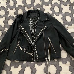 BLANK NYC vegan leather jacket!